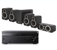 Sony TA-AN1000 with Q Acoustics 3020i 5.1 (Black) was £1595 now £1489 at Richer Sounds (save £106)