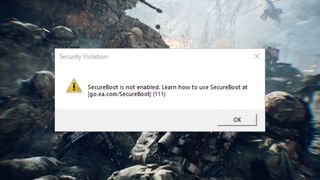 Battlefield 6 Secure Boot