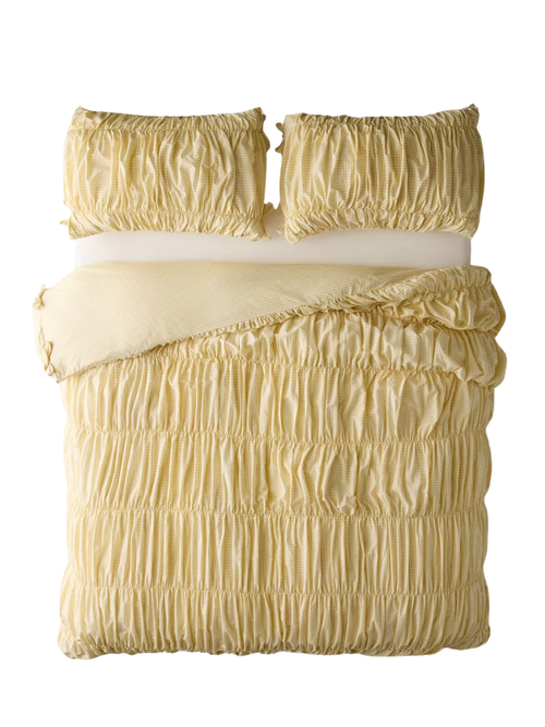 Printed Cinched Core Duvet Cover