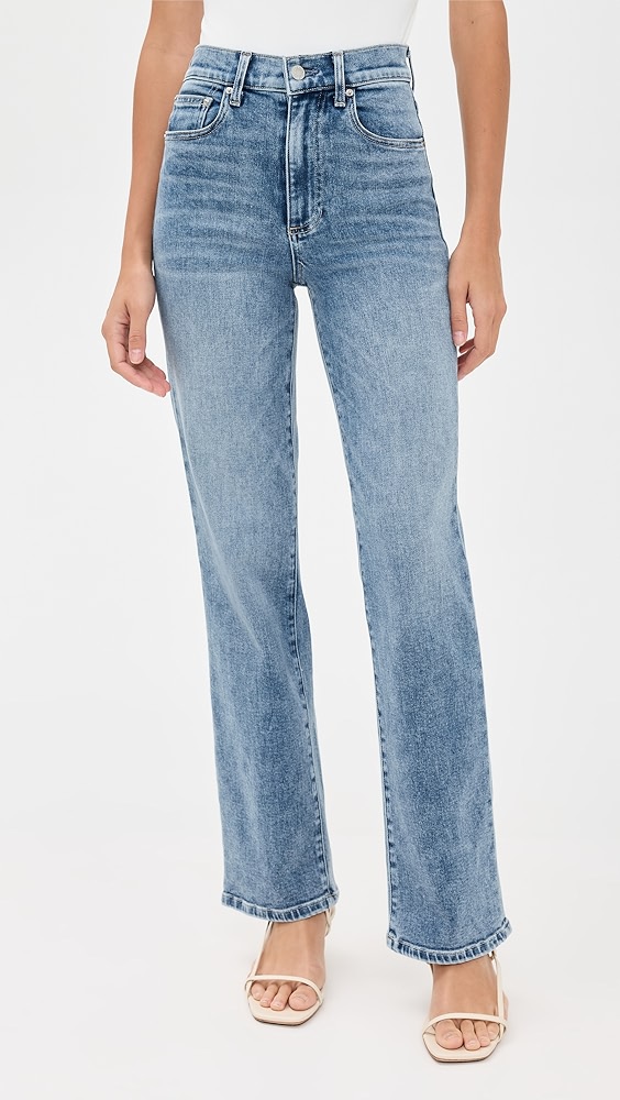 Le Jean 90&#039;s Straight Ankle Mid Rise Jeans