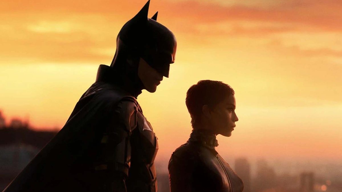 Batman and Catwoman in The Batman