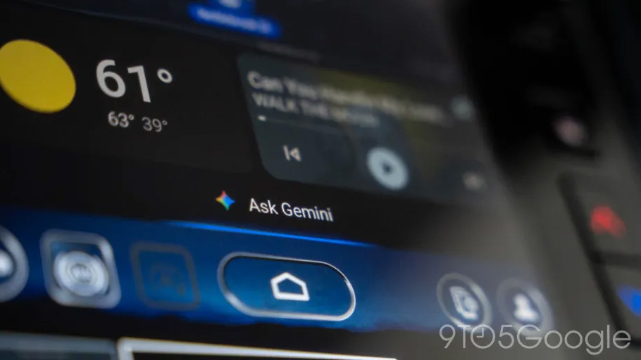 Android Auto with Gemini