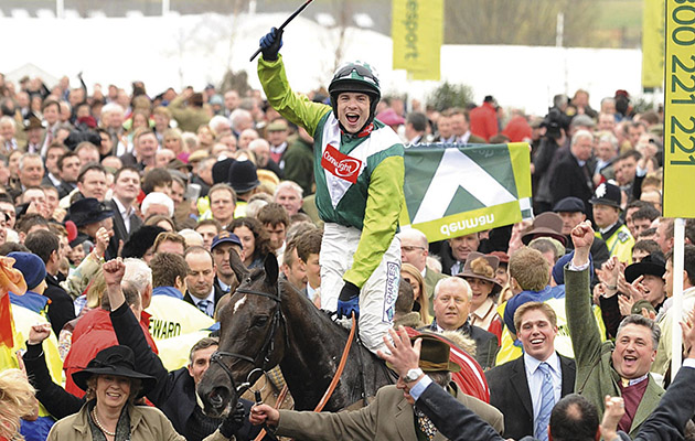 Known as &amp;lsquo;The Tank&amp;rsquo; at home, Denman denied Kauto Star three successive Cheltenham Gold Cups by winning the big race in 2008 &amp;mdash; giving his jockey, Sam Thomas, his finest moment in the saddle