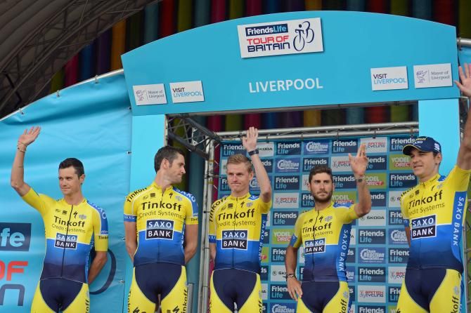 Tinkoff-Saxo at the team presentation