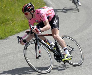 Cadel Evans on stage eleven of the 2014 Giro d'Italia