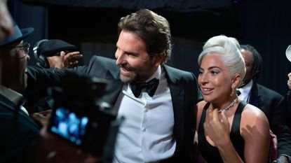 Bradley Cooper and Lady Gaga at the 2019 Oscars