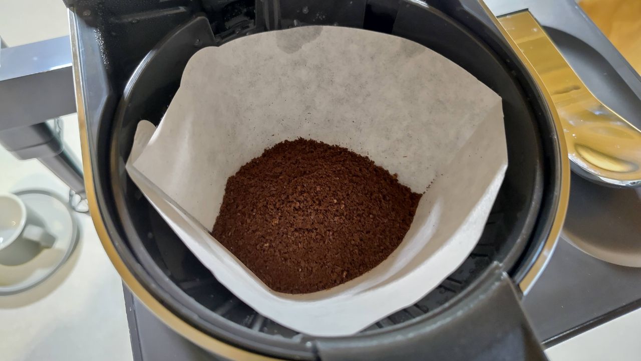 Drip coffee basket in Ninja Prestige Dual-Brew System