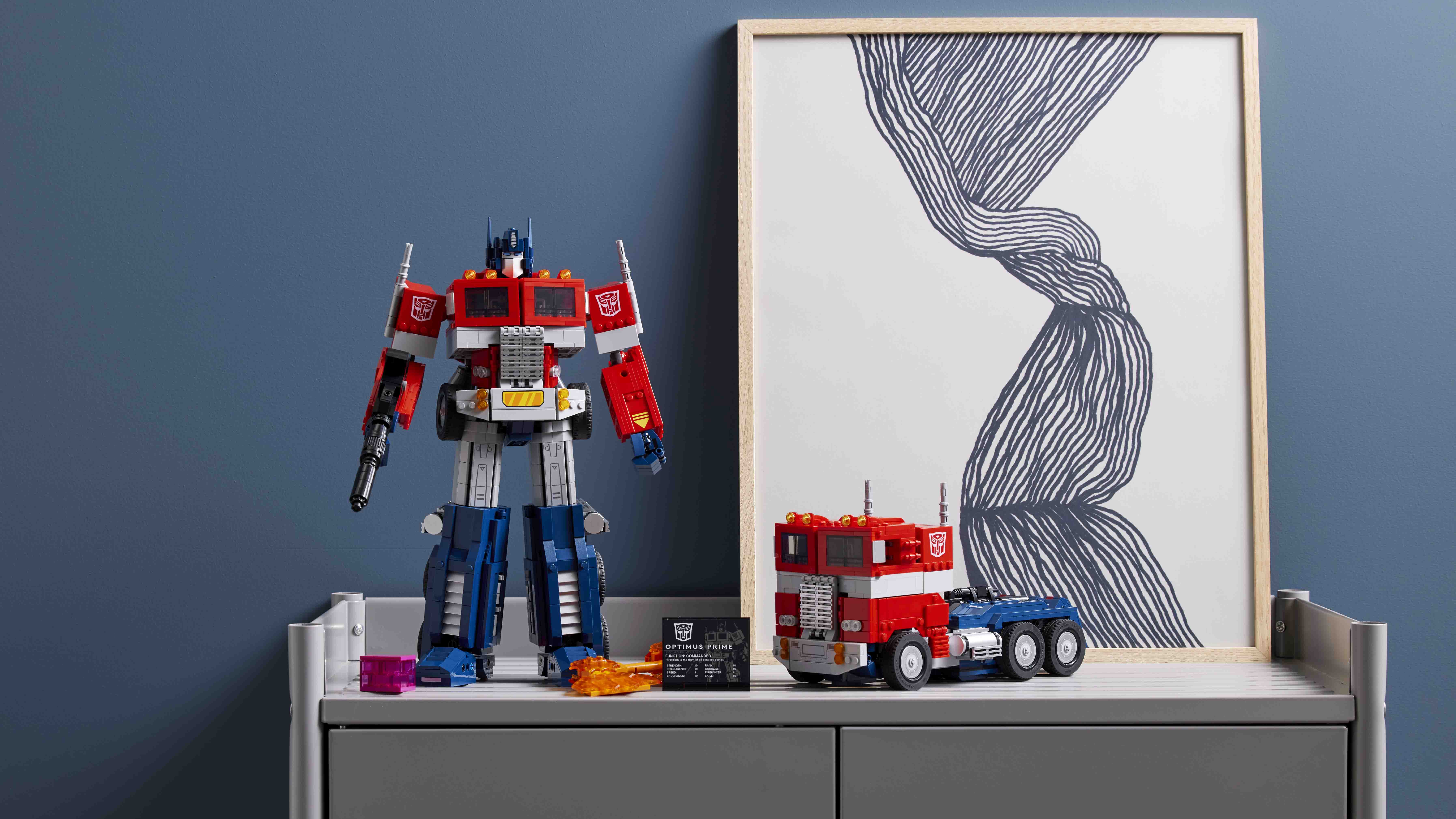 This LEGO Transformers Optimus Prime is the stuff of toy dreams