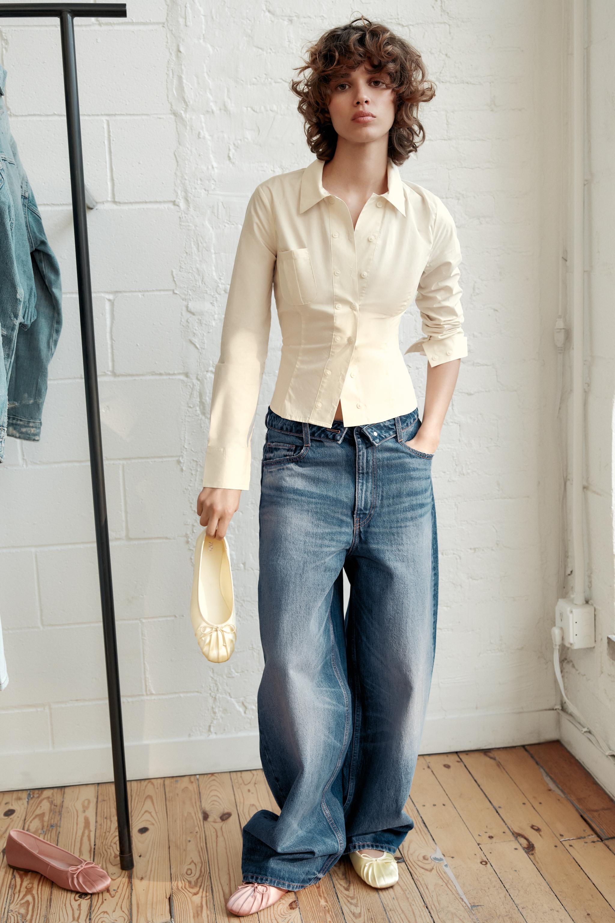 Satin Bow Ballet Flats