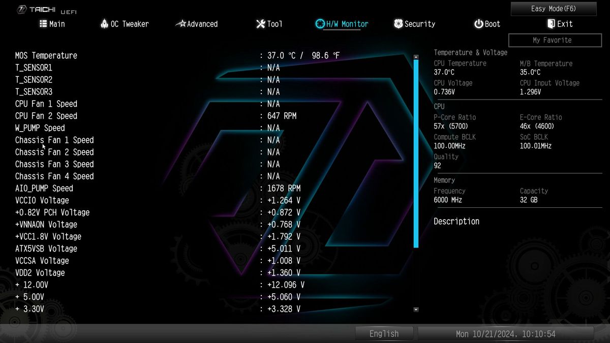 ASRock Z890 Taichi Lite