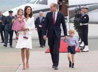 The Duke And Duchess Of Cambridge Visit Poland - Day 1