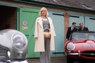 Trixie waits for her new car in Call the Midwife season 13