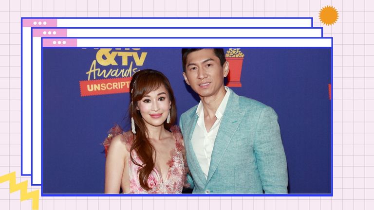 In this image released on May 17, Cherie Chan and Jessey Lee attend the 2021 MTV Movie & TV Awards: UNSCRIPTED in Los Angeles, California.