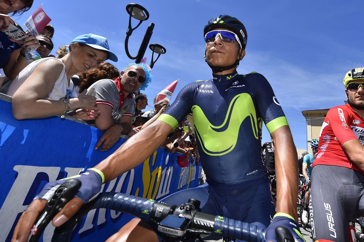 Quintana survives Giro d'Italia crash scare to place second in Bergamo ...