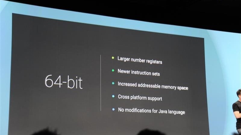 Android is a 64-bit OS