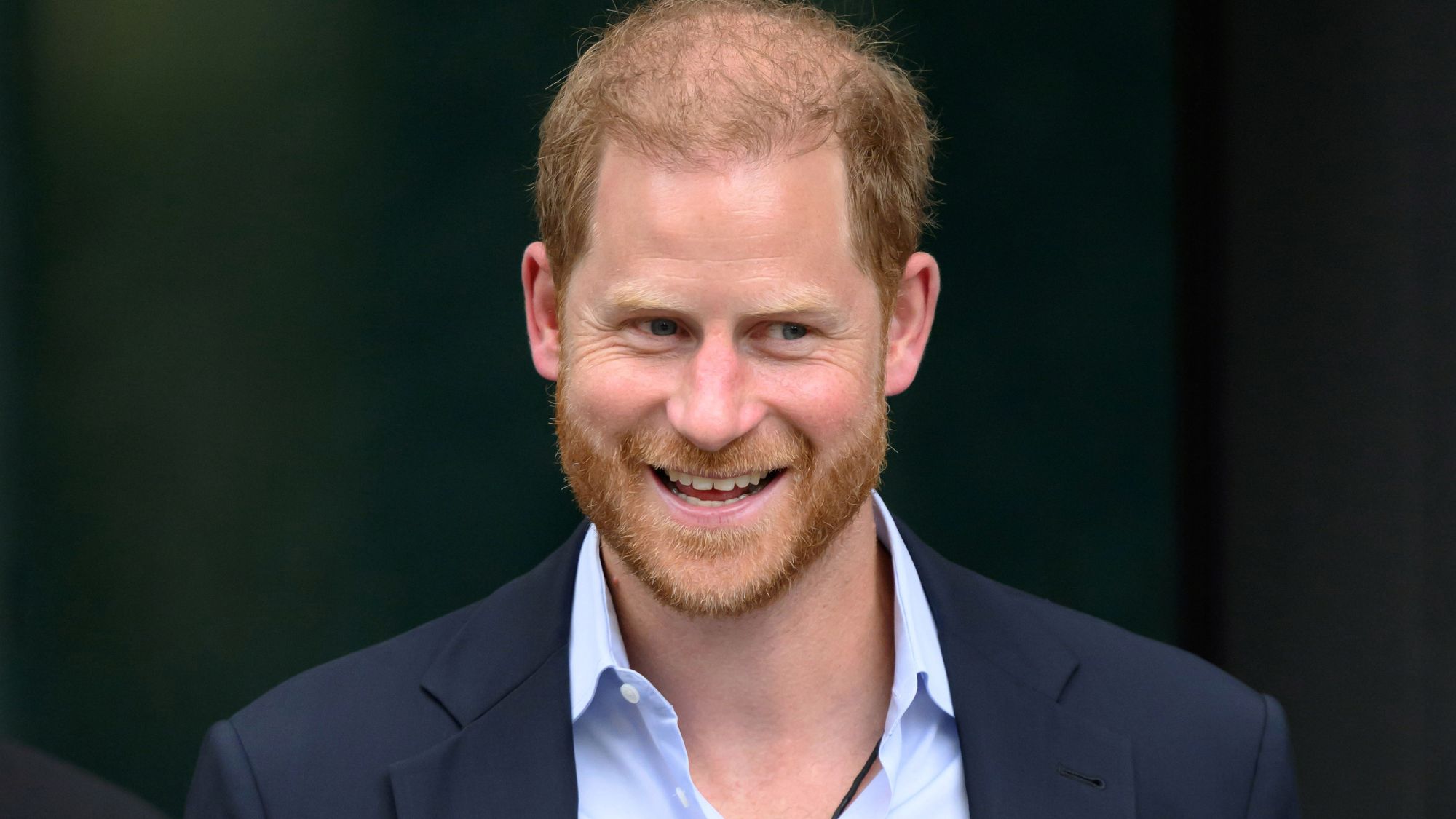 Prince Harry, Duke of Sussex departs after visiting the Centre For Blast Injury Studies at Imperial College London on September 10, 2025
