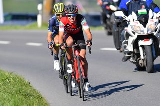 Richie Porte and Simon Yates on the attack