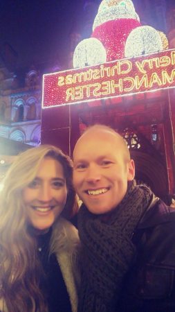 Annastasia and I at Christmas market