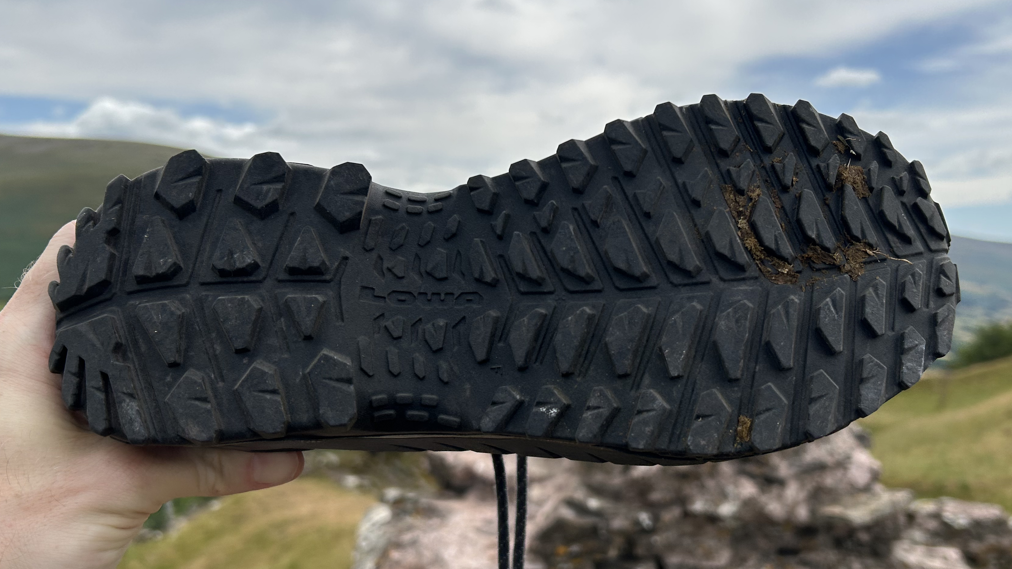 Outsole on the Lowa Innovo GTX Lo