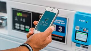 CSC ServiceWorks App and Internet-connected washing machine services