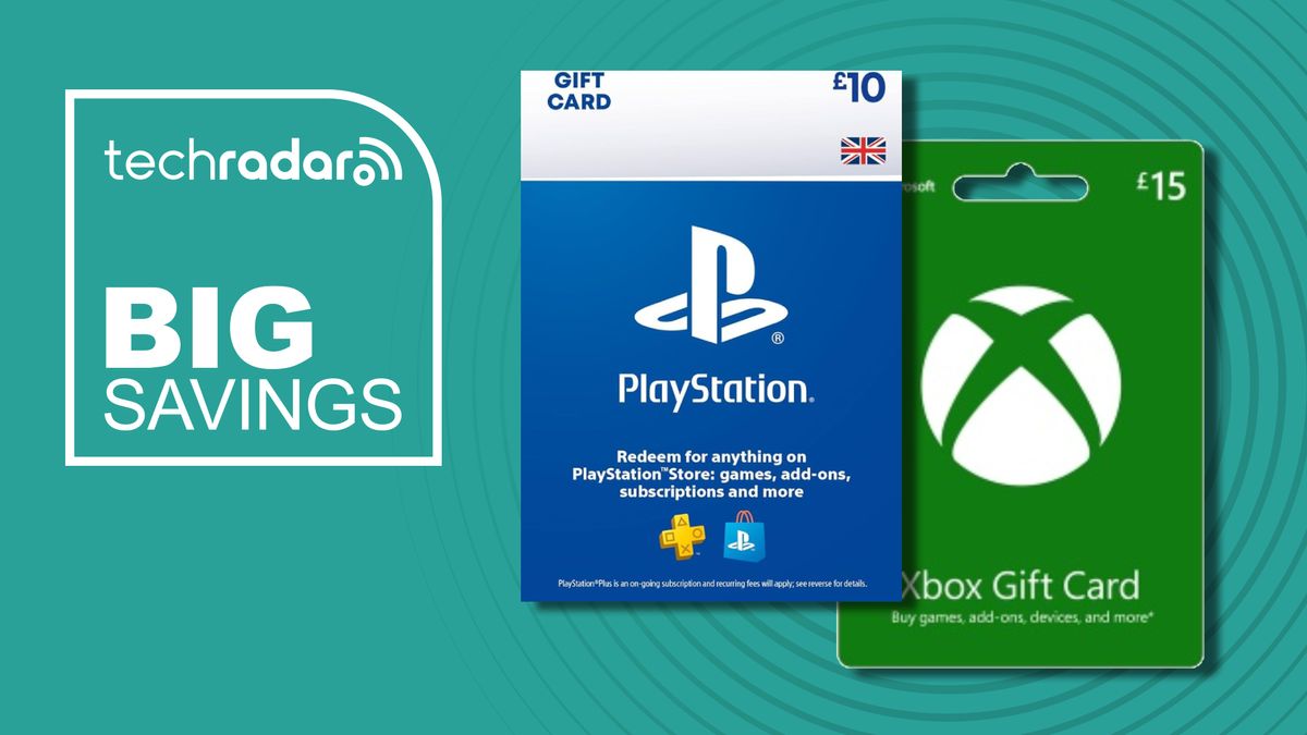 Xbox and PlayStation gift cards