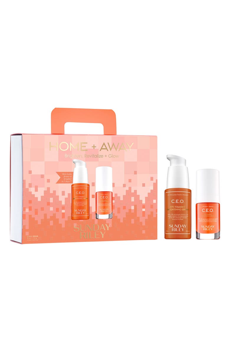 Home &amp;amp; Away Brighten, Revitalize &amp;amp; Glow C.e.o. Serum Duo (limited Edition) $135 Value
