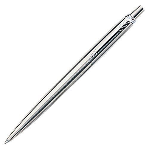 Parker Jotter Stainless Steel Ballpoint Pen - Black Ink