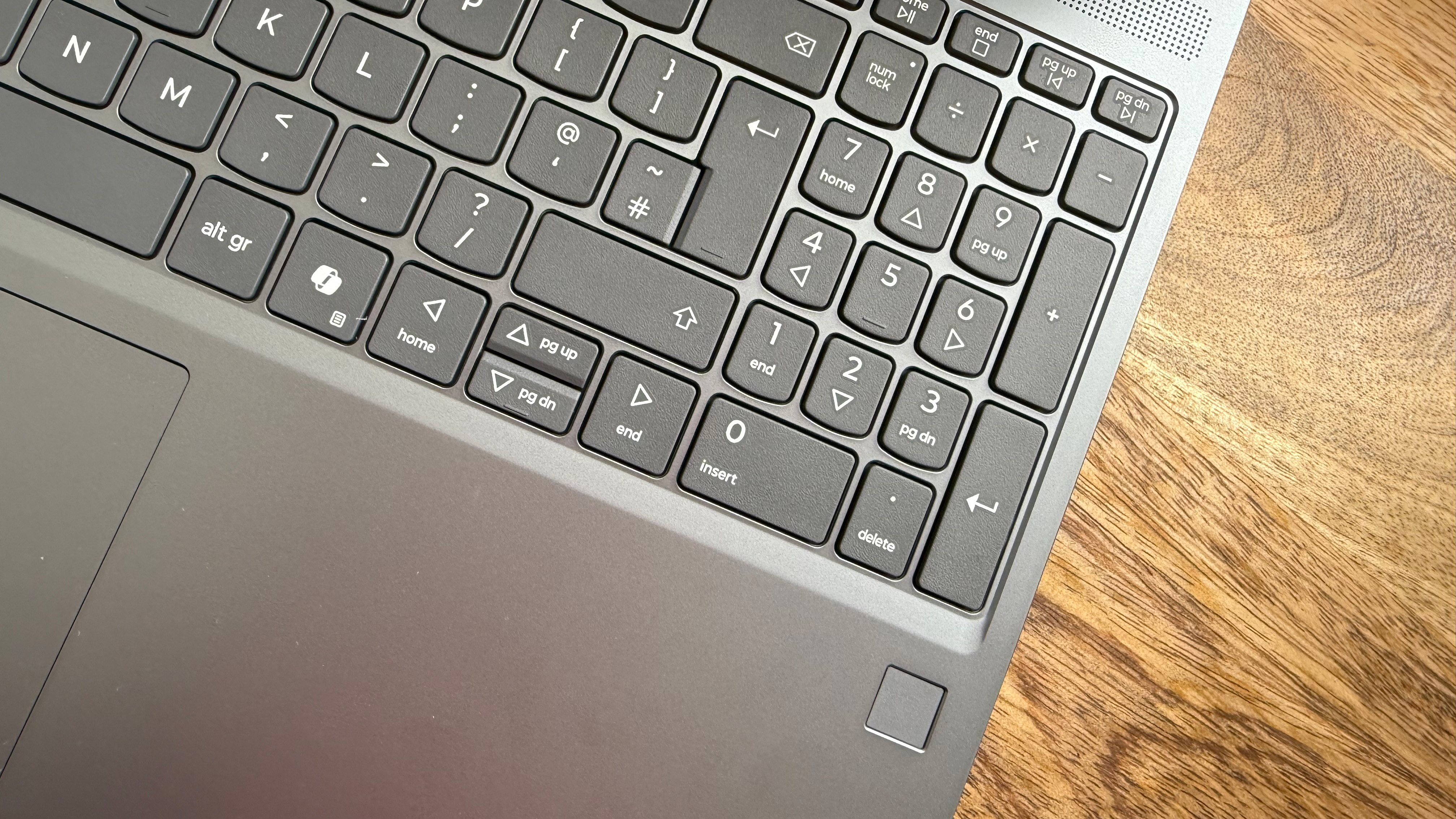 The Lenovo IdeaPad Slim x3 on a desk