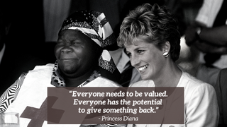Princess Diana in Zimbabwe quote