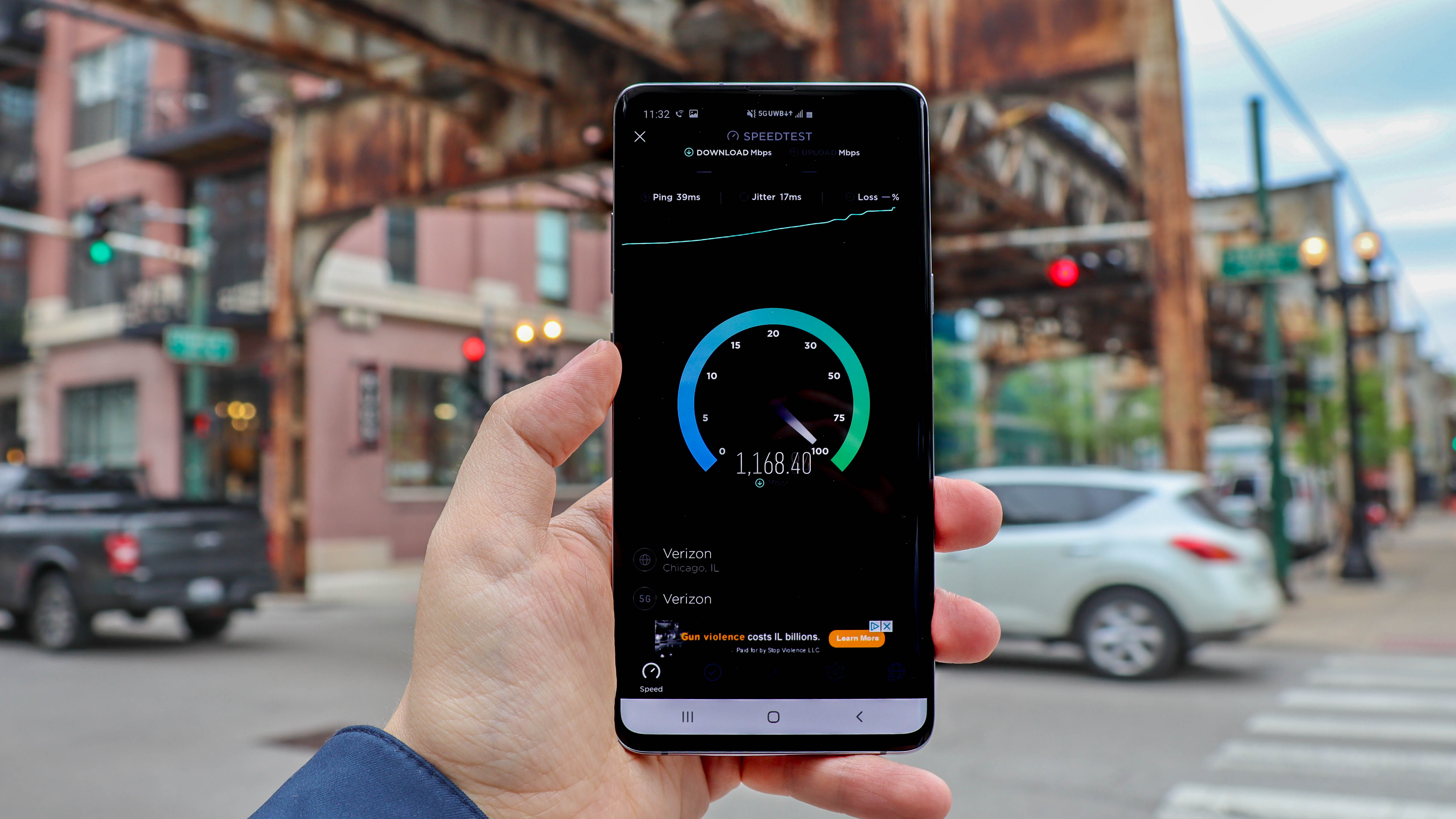 5g Speed Test 1 4gbps In Chicago But Only If You Do The 5g Shuffle Techradar