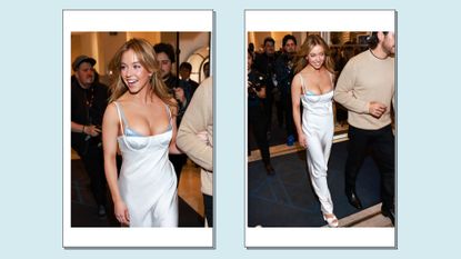 Sydney Sweeney is seen at the Hotel Martinez during the 76th Cannes film festival on May 21, 2023 in Cannes, France.