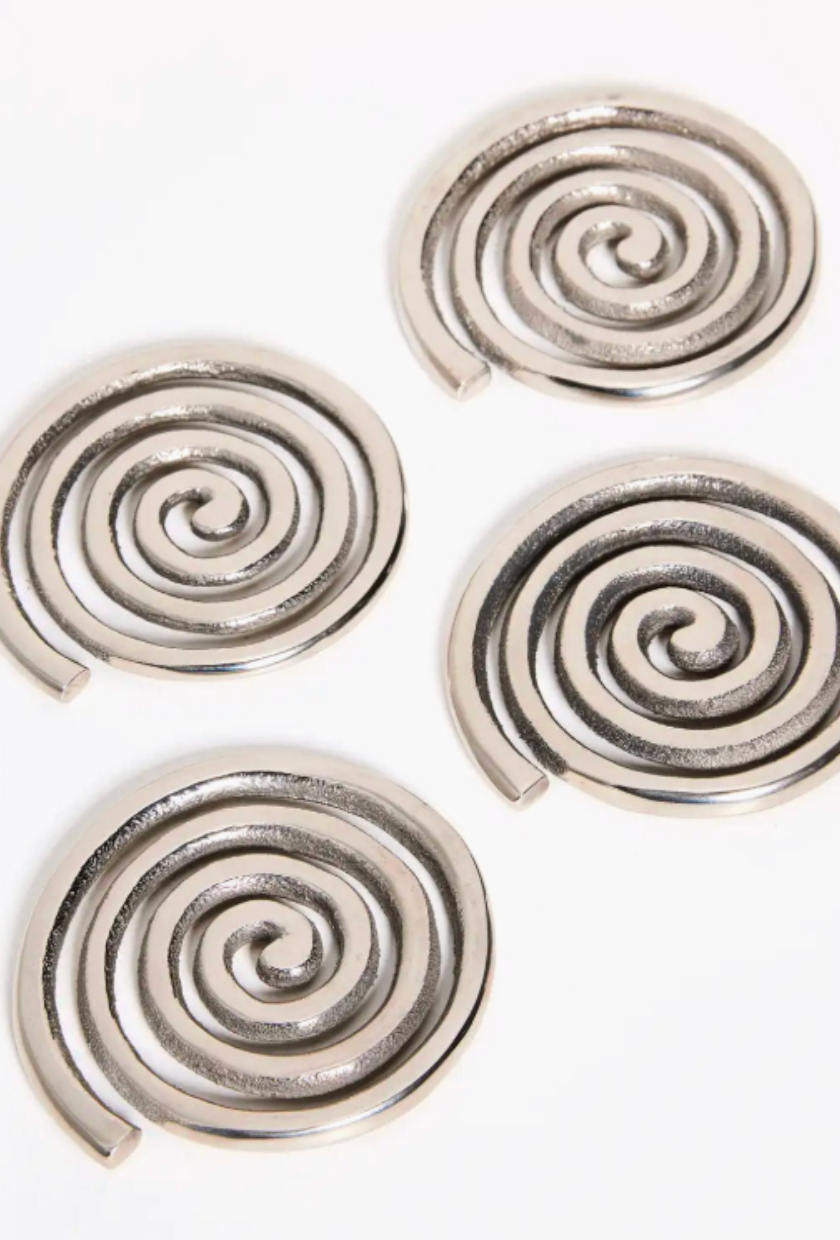 Sophie Lou Jacobsen, Spiral Coasters - Set of 4