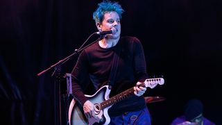 Jack White performs on stage