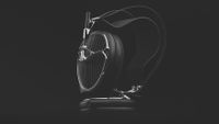 Meze Audio ARTA over ear headphones on black background