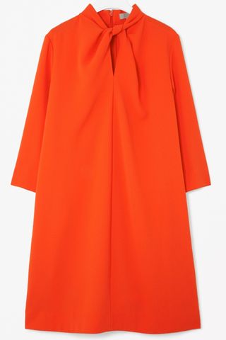 Cos A-Line Crepe Dress, £69