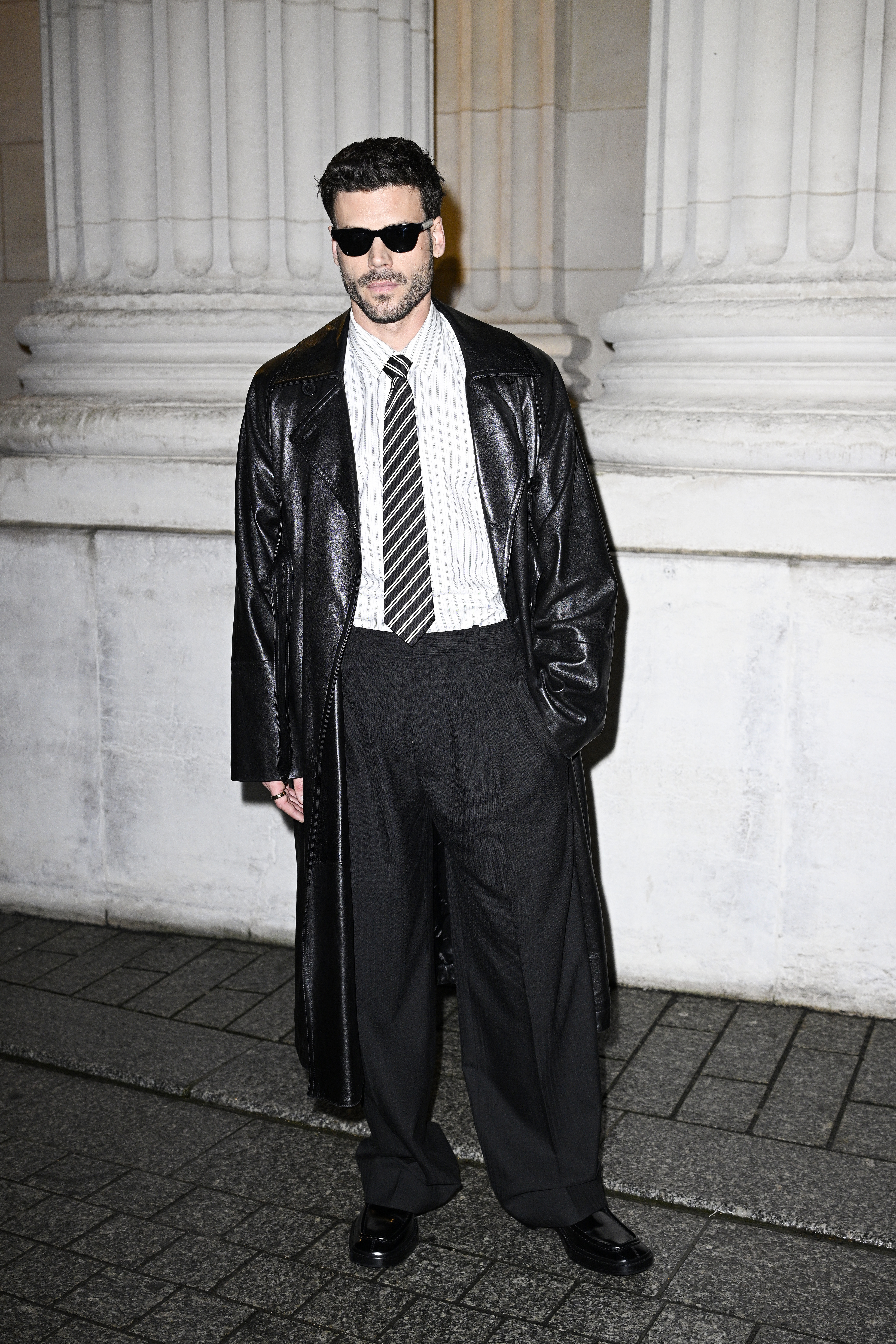 francois going to the saint laurent show