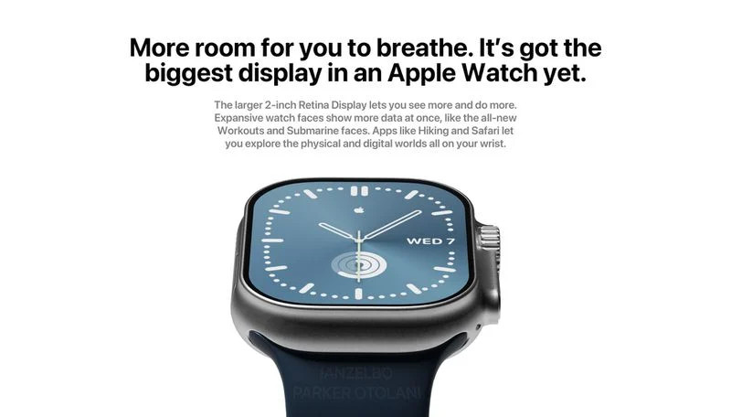 apple watch 8 pro render