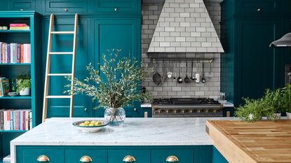 Space of the Week: This Family Kitchen Embraces a Timeless Color