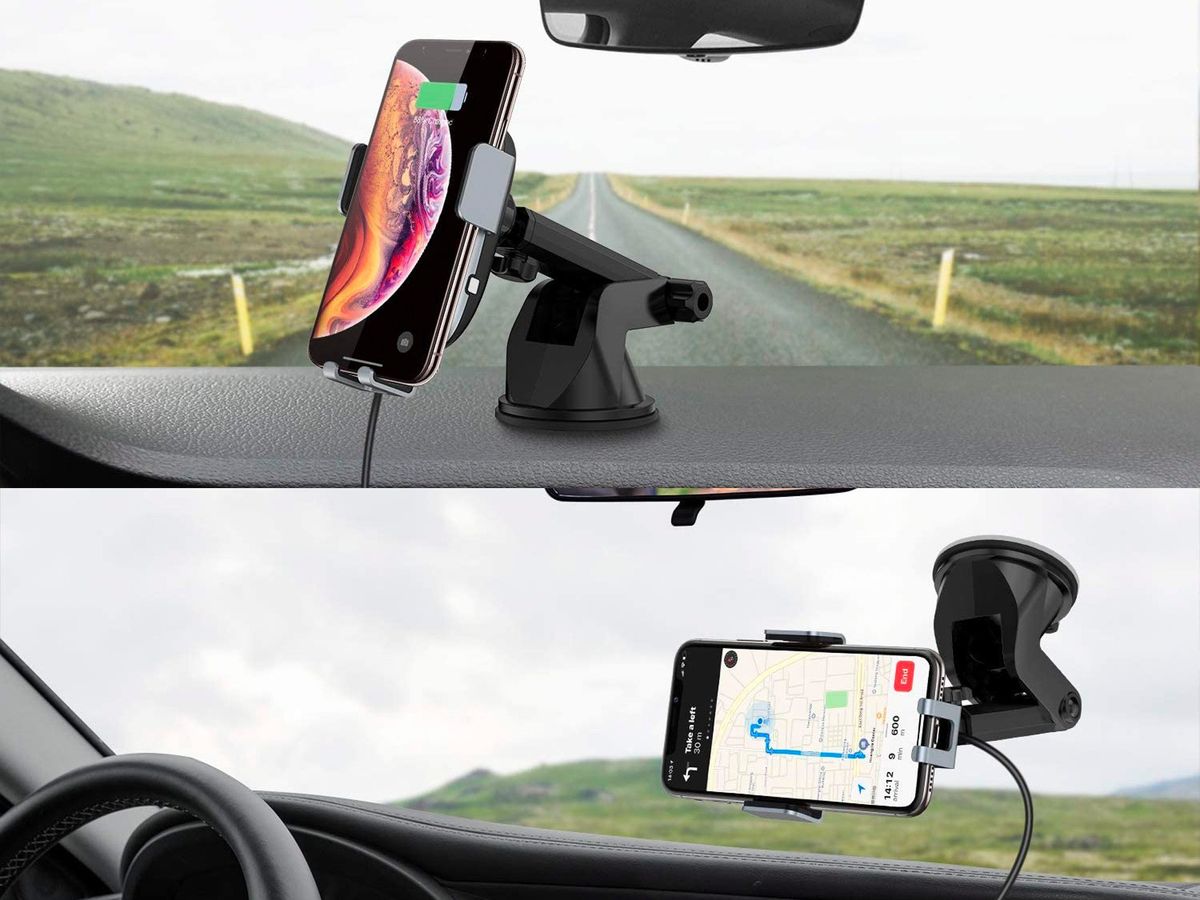 Choetech Wireless Charging Mount Hero