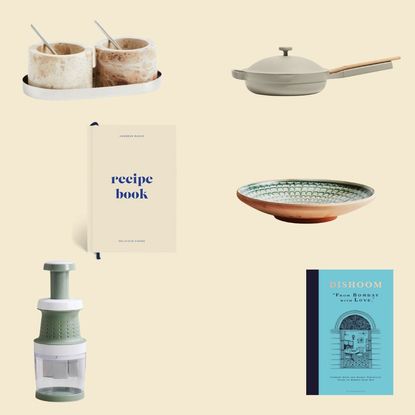 a collage of cooking gifts
