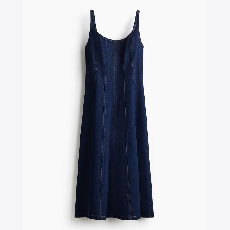 denim midi dress from H&M