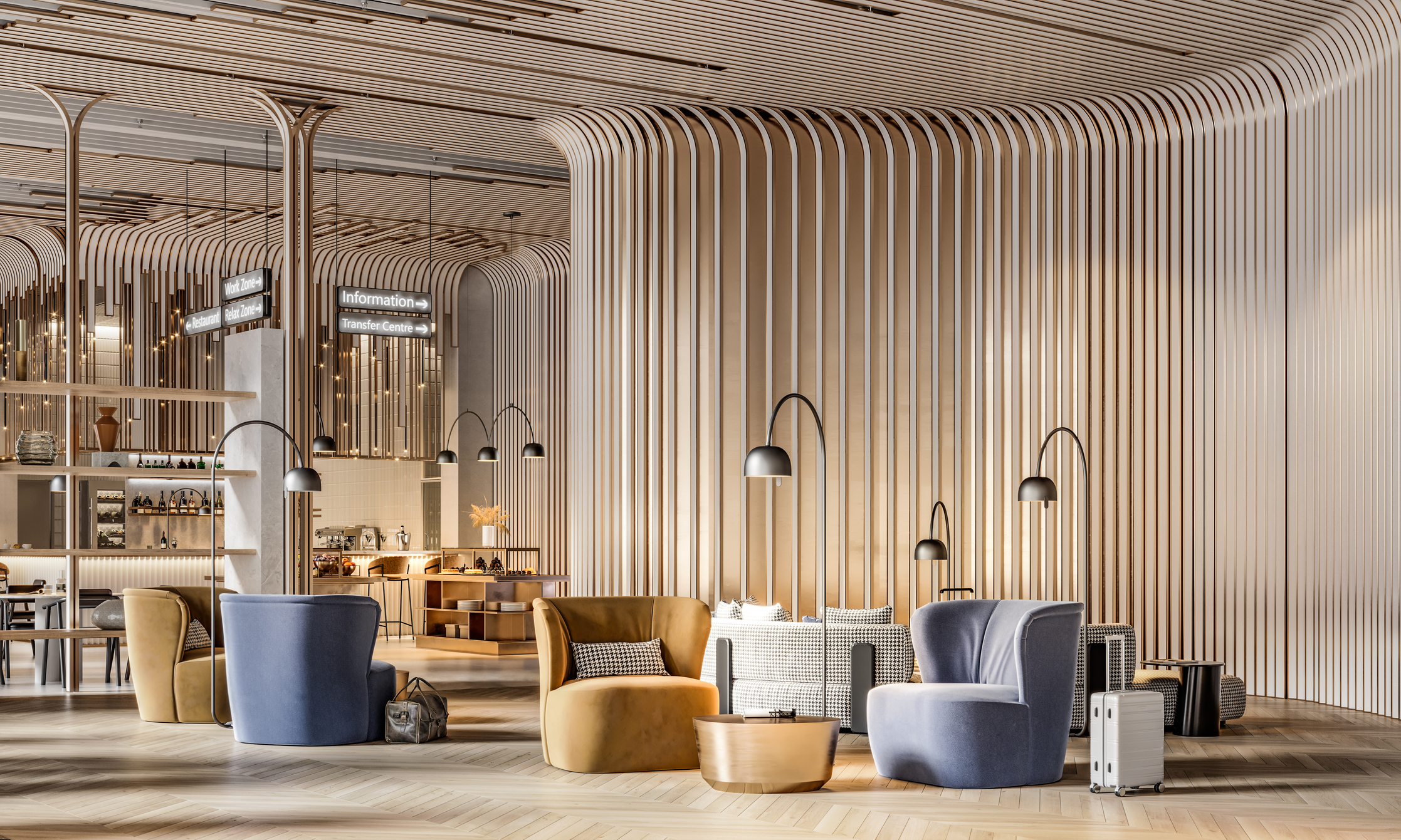 Executive airport lounge access