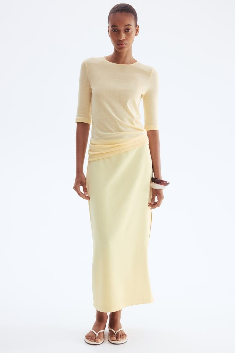 Side-Slit Skirt