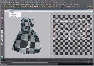 Model of checkered flag, in one of the best Maya tutorials