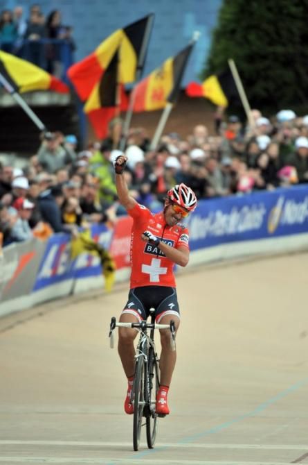 Fabian Cancellara (Saxo Bank) was too good for the opposition in the 2010 edition of the race