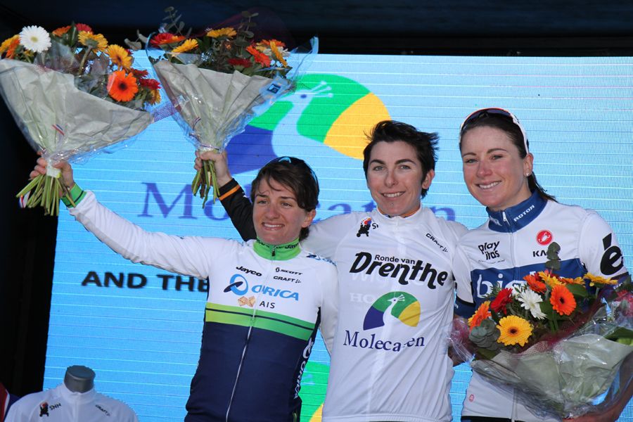 The Drentse 8 podium