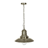 Corbridge Antique Brass Pendant | Was £90, now £54