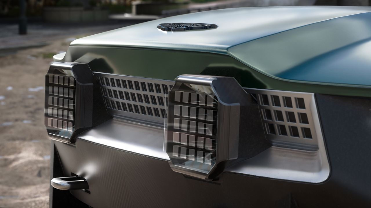 The Aston Martin Dreadnought vehicle as it appears in Call of Duty: Modern Warfare 4.