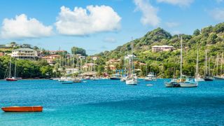 Board a boat and sail the coastline of Grenada