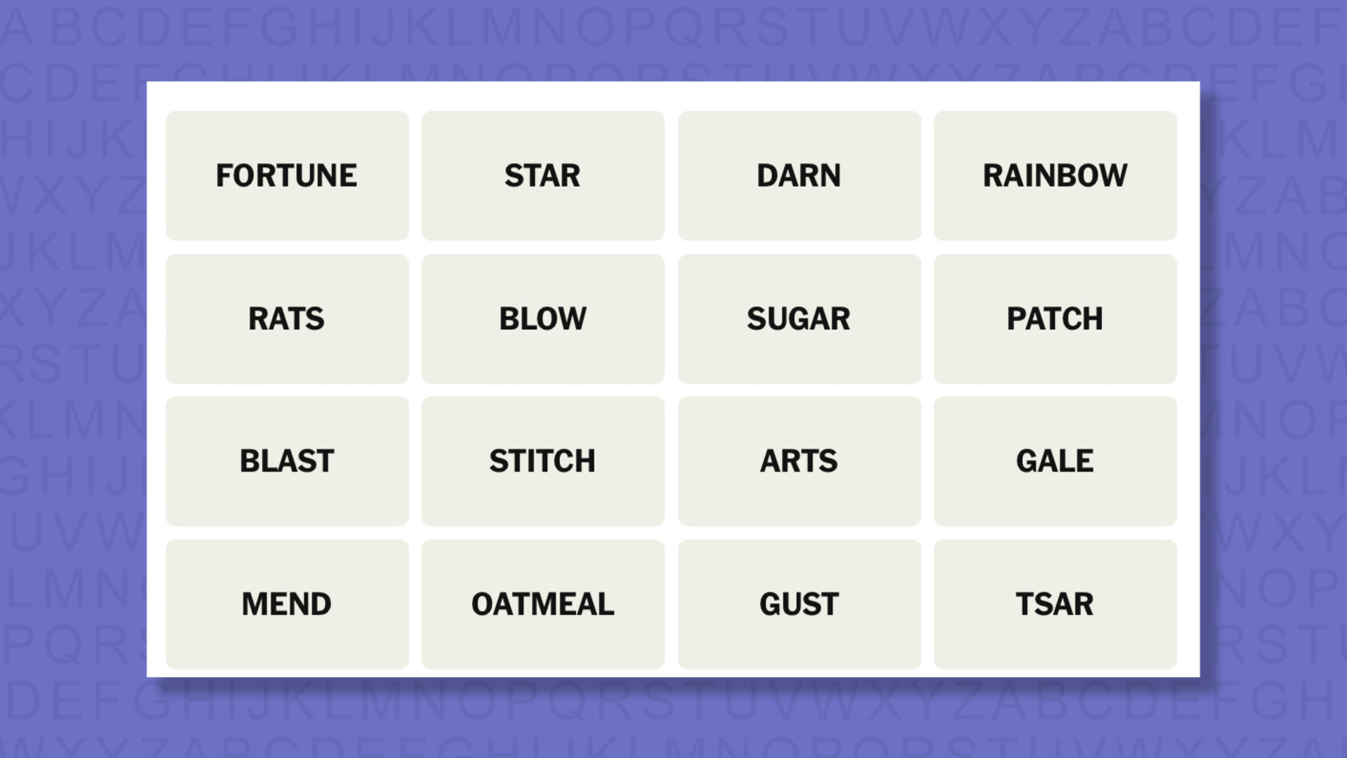 NYT Connections hints for game 846 on a purple background